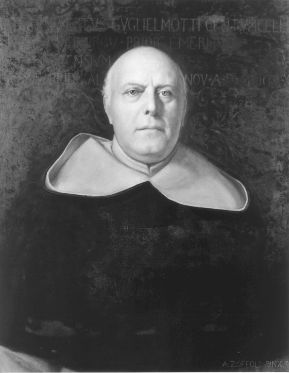 ritratto di padre Alberto Guglielmotti (dipinto) di Zoffoli A (sec. XIX)